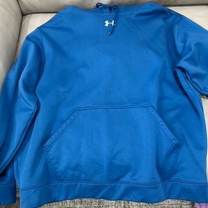 XL Under Armour Blue Hoodie